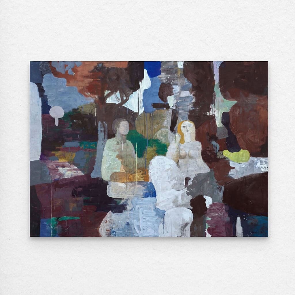 Im Freien (nach Manet) III - Alex Bär