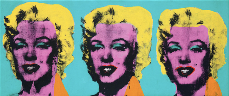 Three Marilyns von Andy Warhol