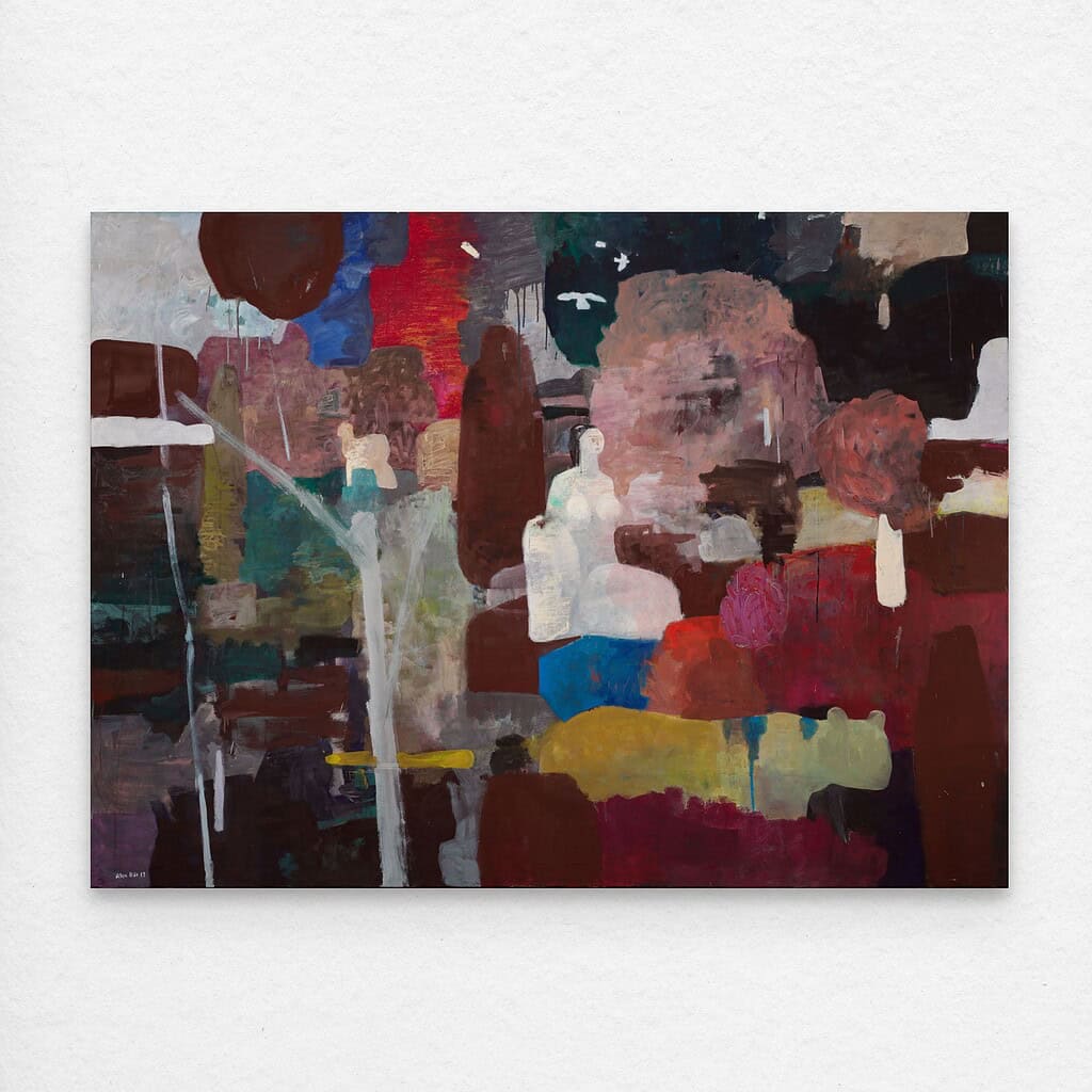 Mit gelber Katze - Alex Bär