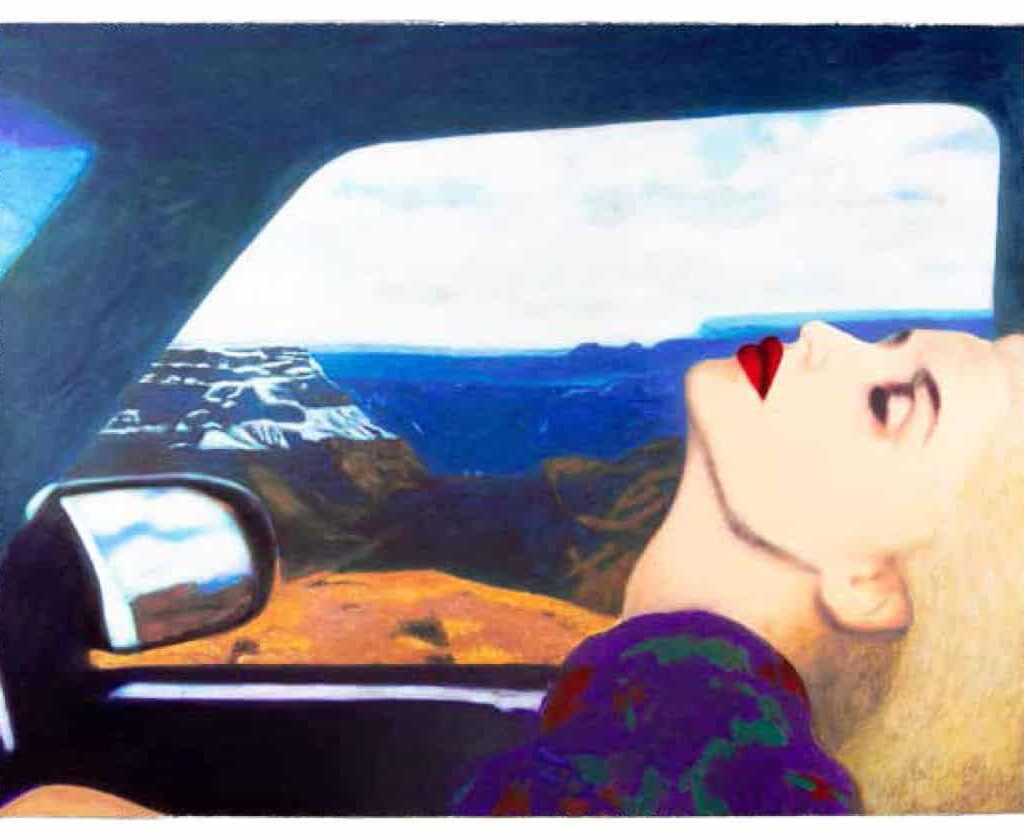 Shadows in the canyon - James Francis Gill