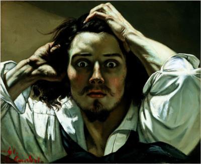 The Desperate Man (Self-Portrait) - Gustave Courbet