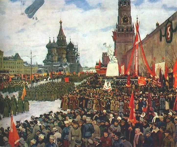 The Red Army parade - Konstantin Fjodorowitsch Juon