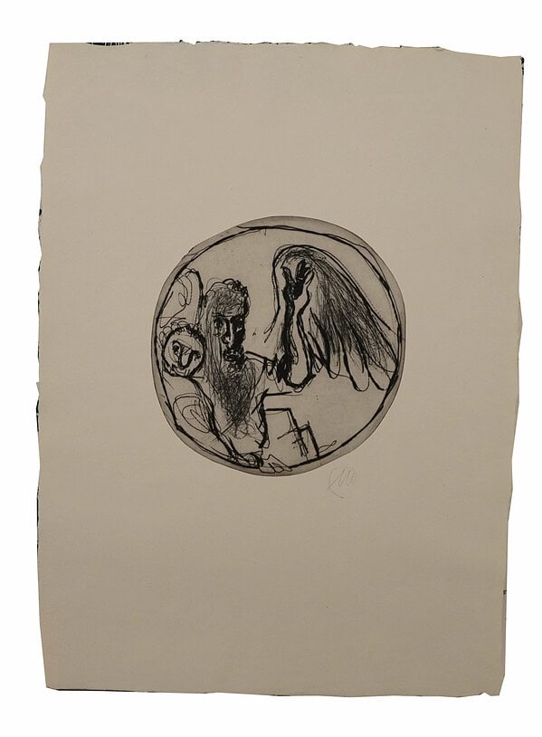 Titanenschlacht - 12 Lithografien - Markus Lüpertz – Bild 4