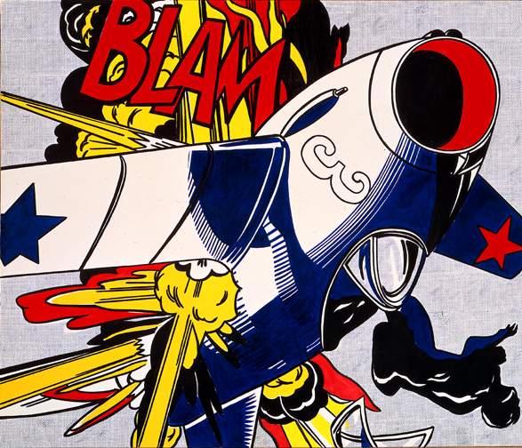 Abstrakter Expressionismus Blam von Roy Lichtenstein