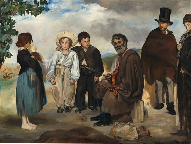 Der alte Musikant, 1862 - Édouard Manet