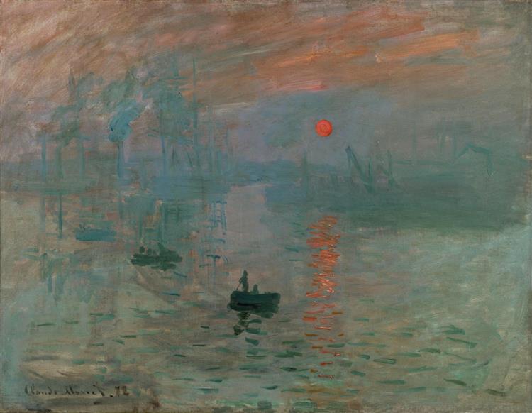 Impression soleil levant von Claude Monet