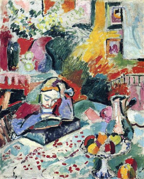 Interior with a Girl Reading von Henri Matisse