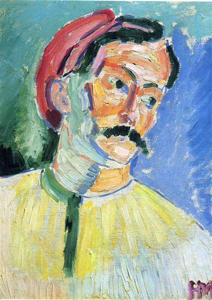 Portrait of Andre Derain von Matisse