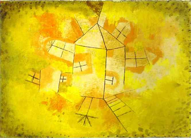 Revolving House von Paul Klee