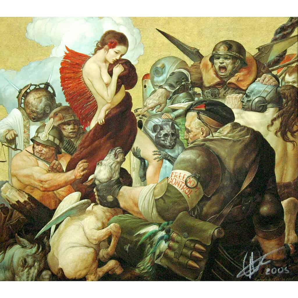 Europa umzingelt von Kriegsgeistern - Viktor Safonkin