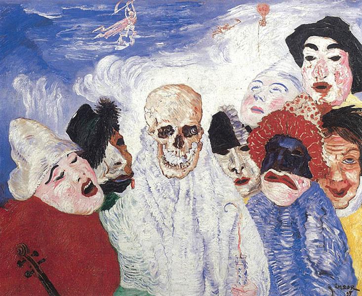 Death and the Masks von James Ensor