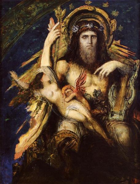 Jupiter and Semele von Gustave Moreau
