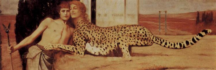 The Sphinx or The Caress von Khnopff