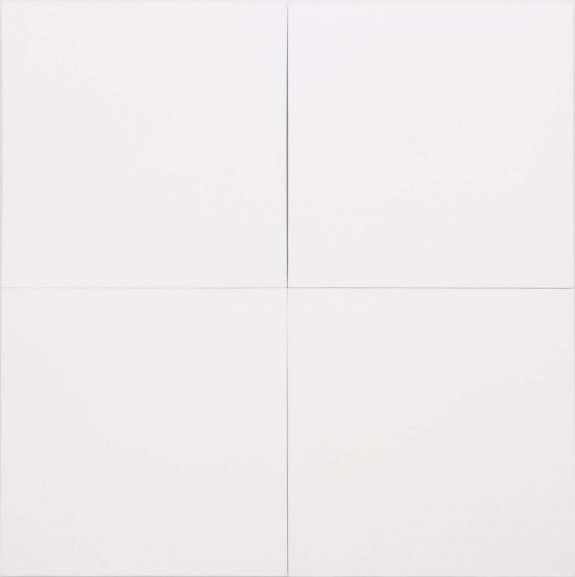 Bild Minimalismus White Painting von Robert Rauschenberg