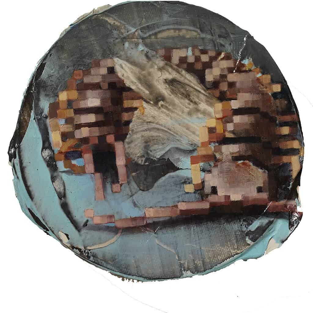 Studie zum Postpointillismus 2 - Benjamin Burkard