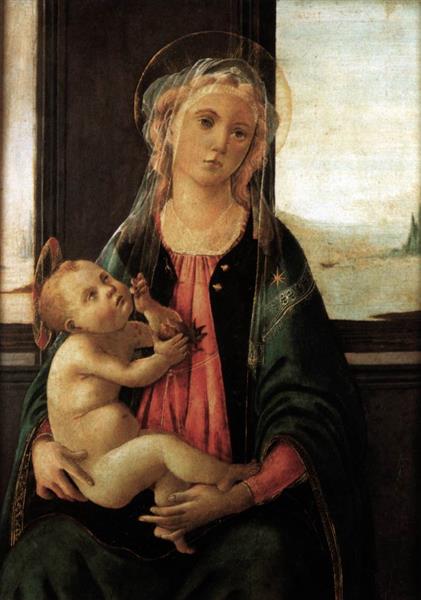 Madona del Mare von Sandro Botticelli