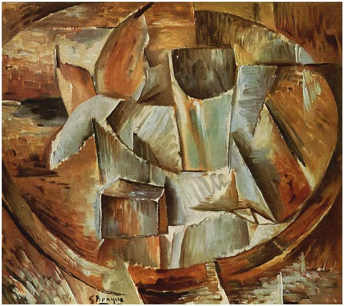 Kubismus Braque und Picasso - Gemälde von Braque (1909)