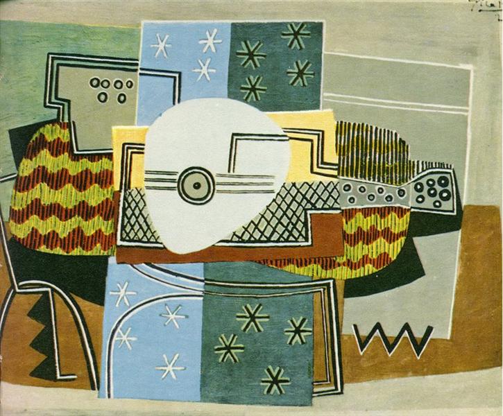 Picasso Kubismus Geige (1924)