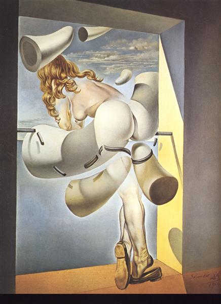Metamorphose Kunst Mensch von Salvador Dali