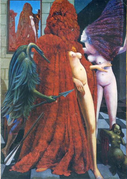 Metamorphose Mensch Tier Kunst 1940 von Max Ernst