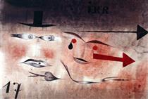 Surrealismus Kunst von Paul Klee 1923