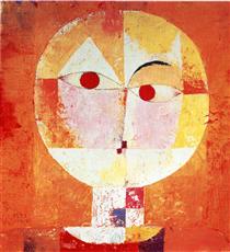Als entartete Kunst im 3. Reich diffamiert Künstler Paul Klee und sein Werk Senecio 1922