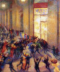 Futurismus Kunst von Umberto Boccioni 1909