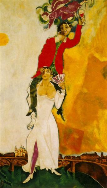 Surrealismus aus dem Jahr 1918 von Marc Chagall