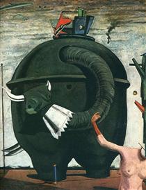 Werk von Künstler Max Ernst aus dem Jahr 1921
