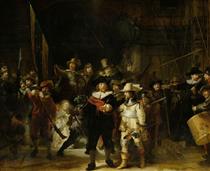 Barock Merkmale gut zu erkennen im Meisterwerk von Rembrandt