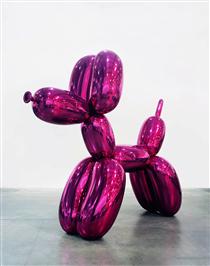 Plastik Kunst Beispiele von Jeff Koons Balloon Dog