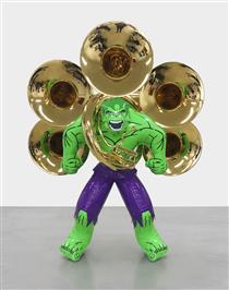 Plastik Kunst Hulk Jeff Koons 2004 bis 2018