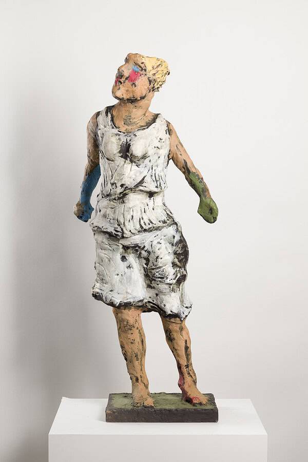 Mänade Bronzeskulptur - Markus Lüpertz – Bild 2