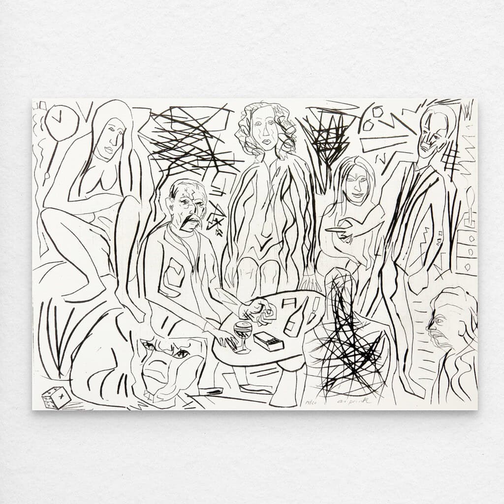 A. R. Penck - Bei Peter und Petra