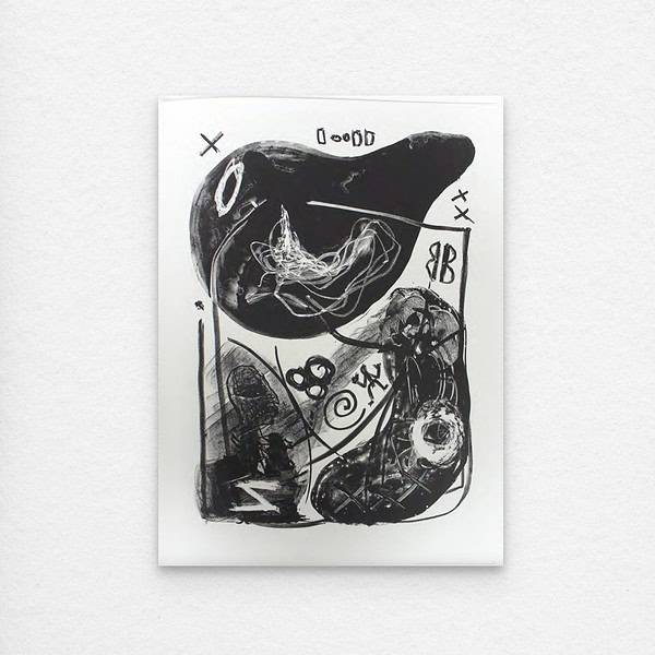 A.R. Penck - In Dresden auf der Brücke dein Geschmier