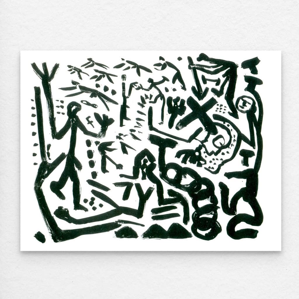 A. R. Penck - Übergang II