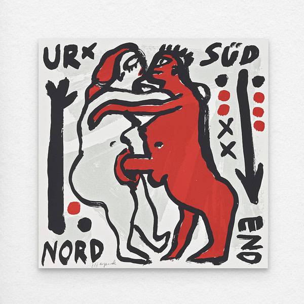 A. R. Penck - Ur End Standart II