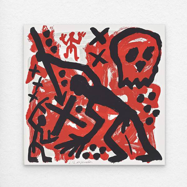 A. R. Penck - Ur End Standart II