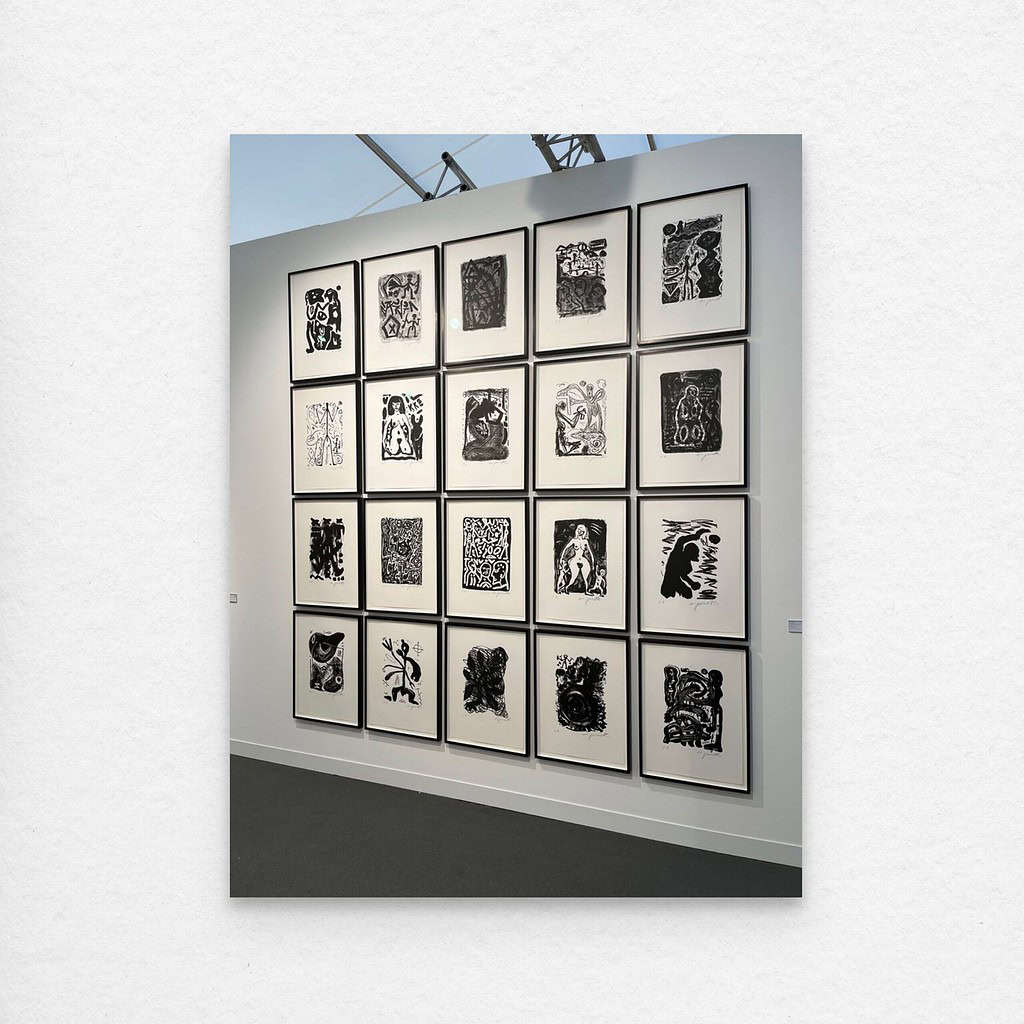 A. R. Penck - Wolokolamsker Chaussee - Serie komplett