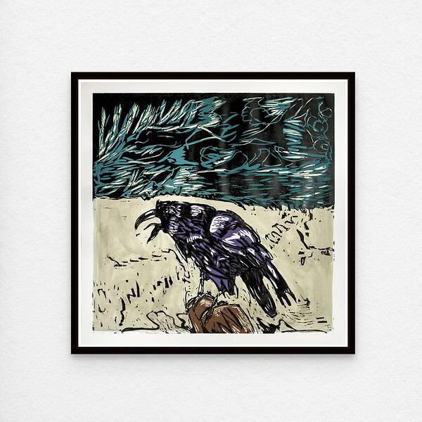 Ohne Titel (Rabe) – Markus Lüpertz