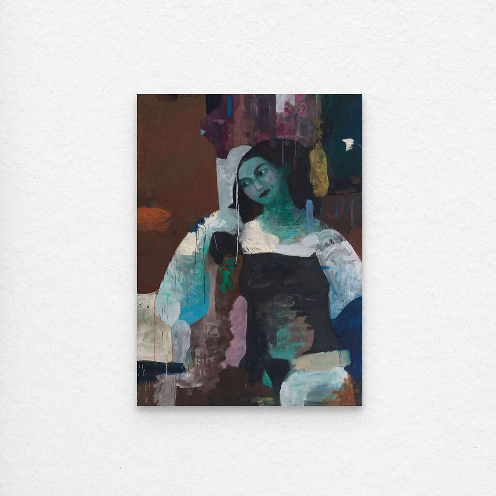 Junge Frau nach Tizian - Alex Bär