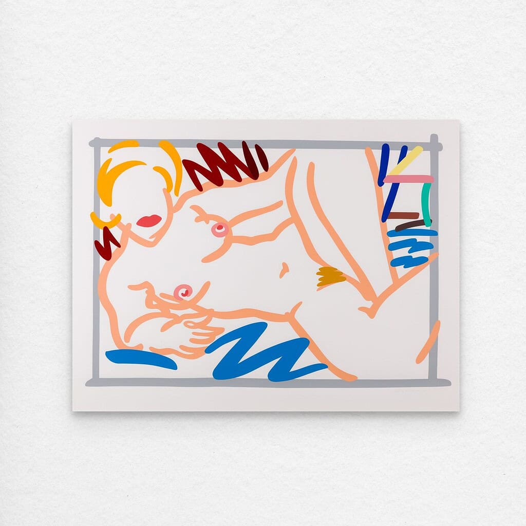 Judy on a Blue Blanket - Tom Wesselmann