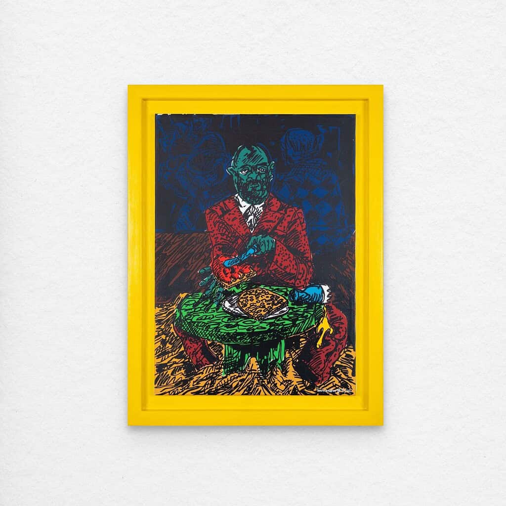 Baselitzfrühstück - Jörg Immendorff