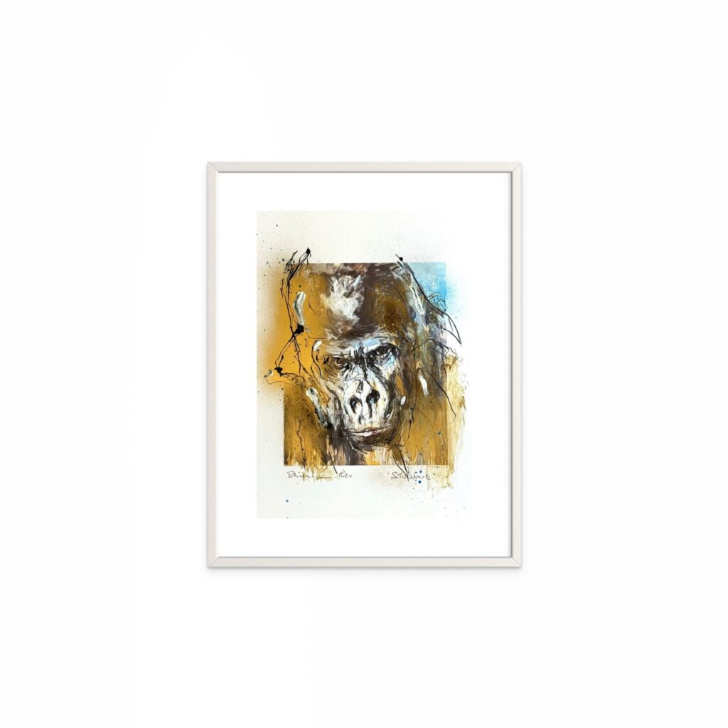 Silverback 2 Gold Übermalung - Ralf Koenemann