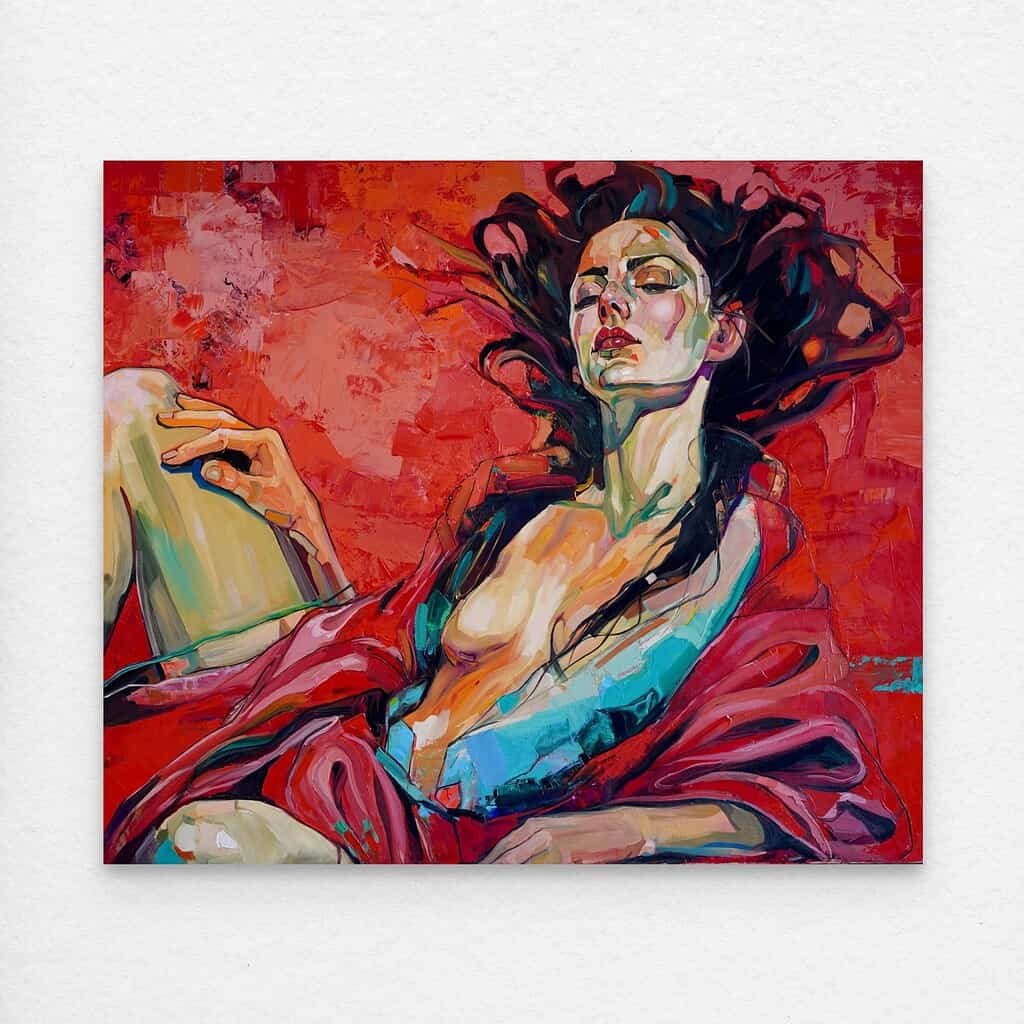 Scarlet Serenity - Anna Bocek