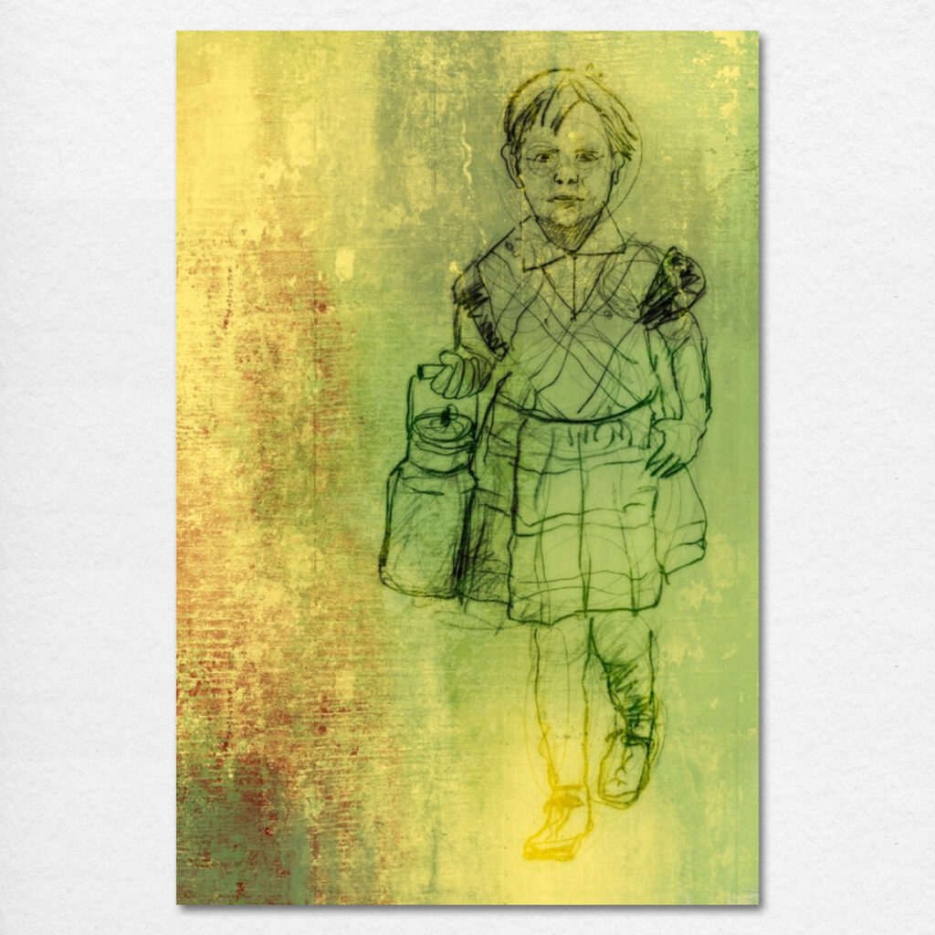 Dieter Nuhr - Milchmädchen-01, 180x120, 2024