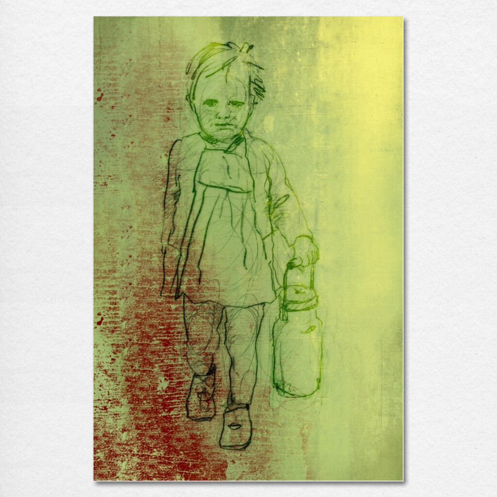 Dieter Nuhr - Milchmädchen-02, 180x120, 2024