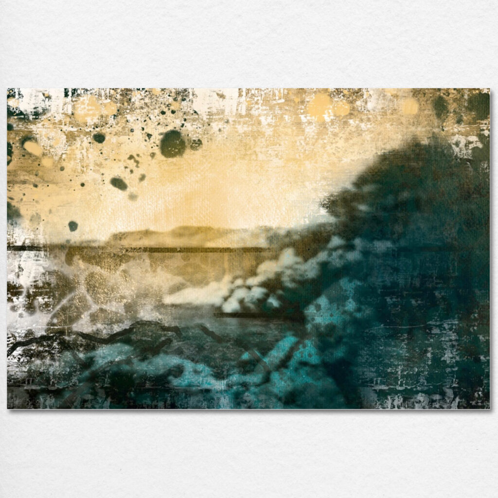 Dieter Nuhr - Reminiszenz (Griechenland Hydra) 01 2, 40x60, 2025