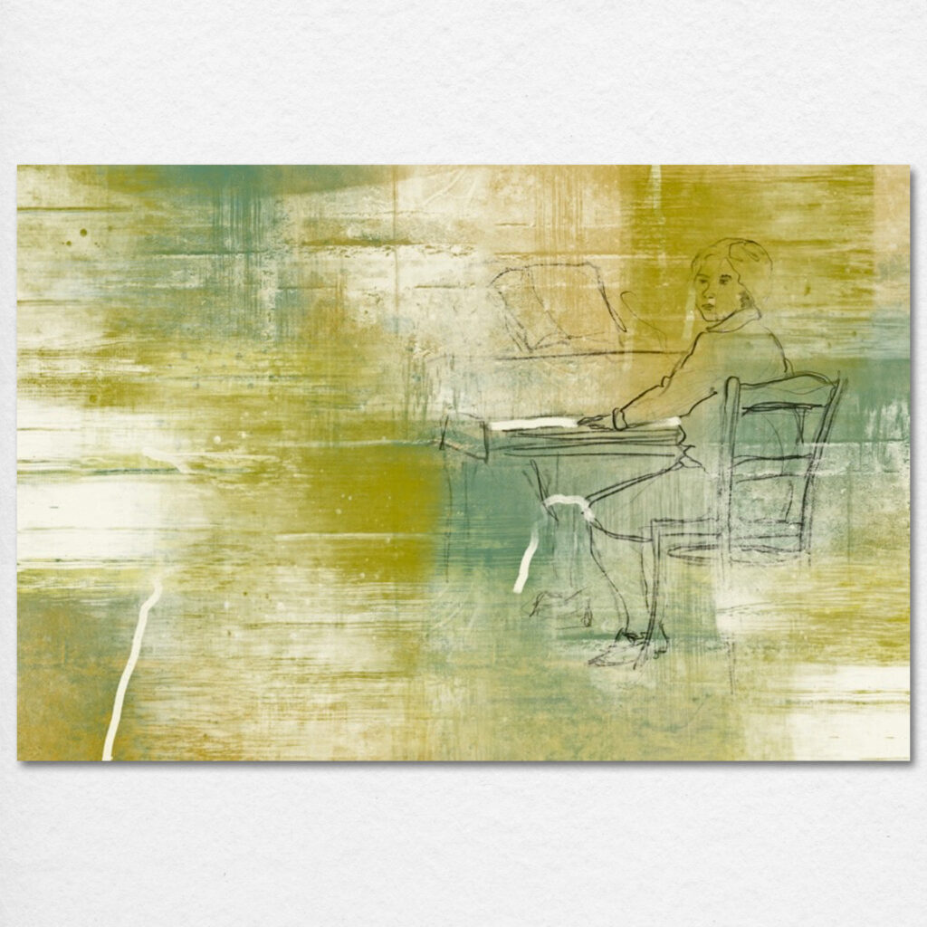 Dieter Nuhr - Tanztee 01, 30x45, 2024