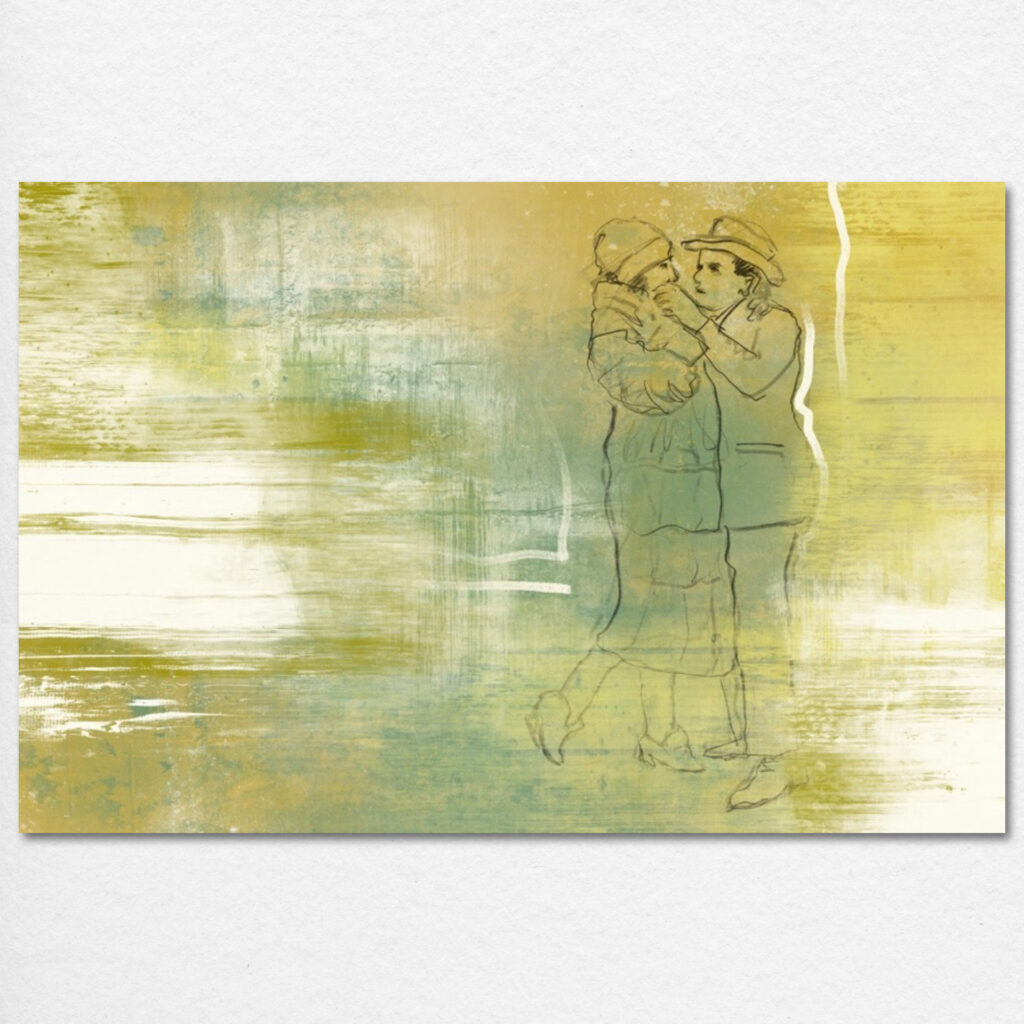 Dieter Nuhr - Tanztee 02, 30x45, 2024